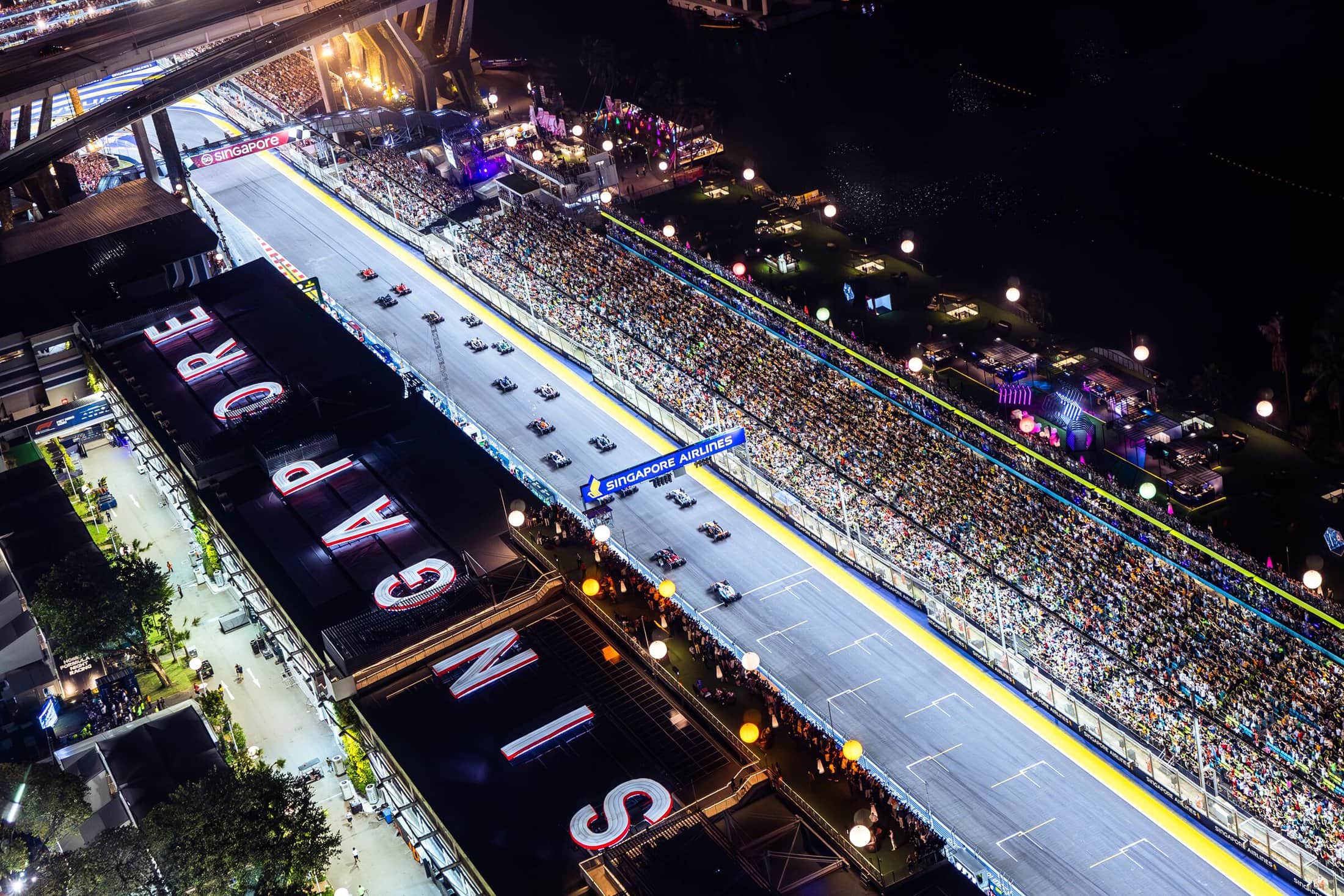 Trackside Hospitality Lounges  FORMULA 1 Singapore 2025
